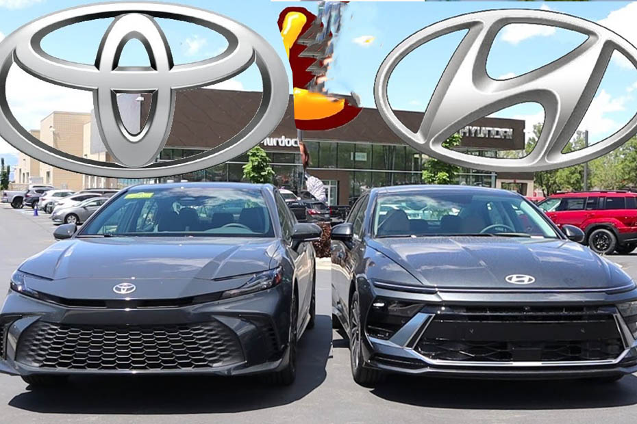 2025 Toyota Camry vs 2025 Hyundai Sonata