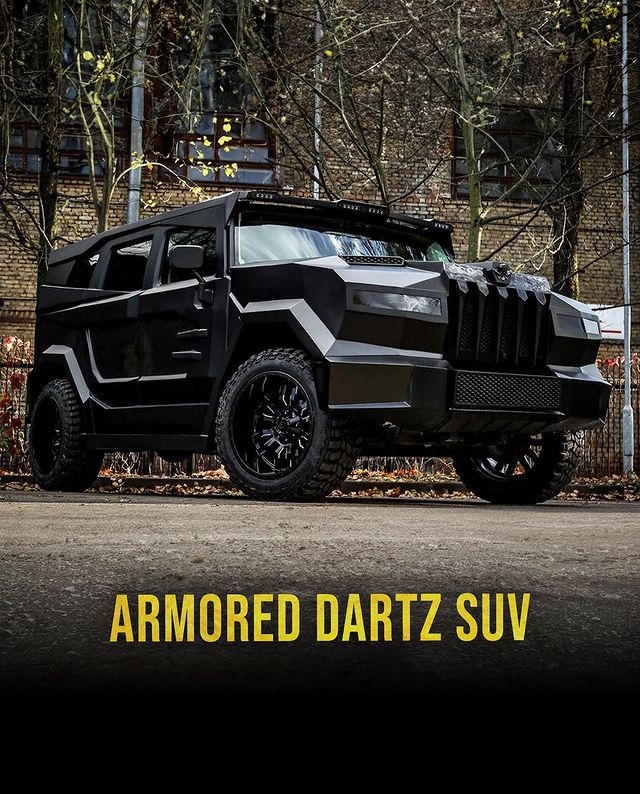 Anant Ambani armored Dartz SUV