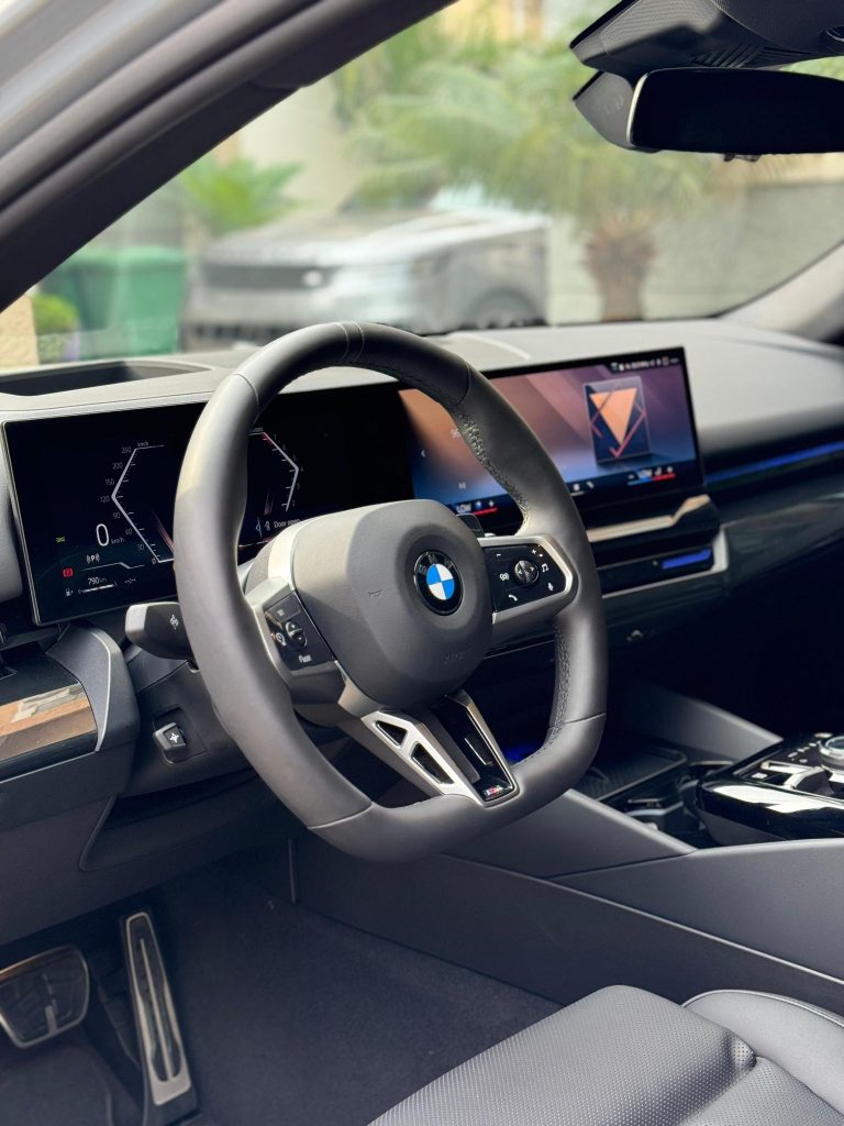 Brand New 2024 BMW 5 Series interior