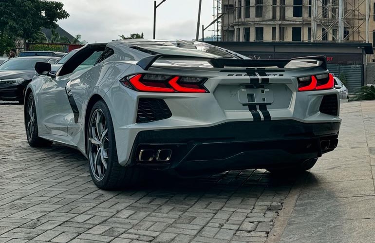 2023 Chevrolet Corvette Stingray back view