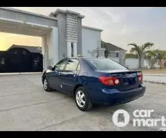 Foreign used 2005 Toyota Corolla LE