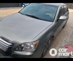 Briefly Used But Not Registered 2009 Toyota Avalon