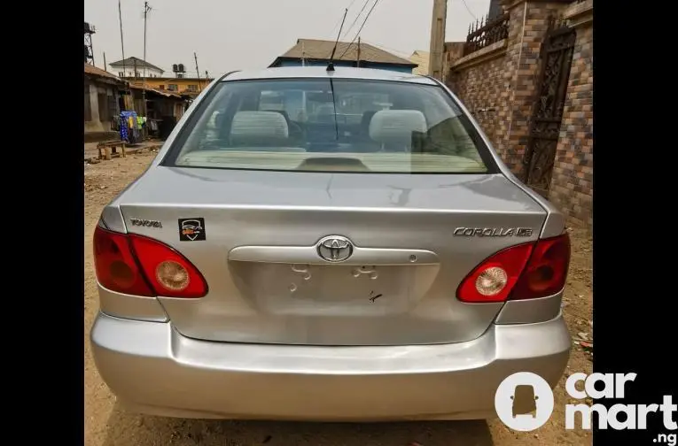 Nigerian Used 2004 Toyota Corolla