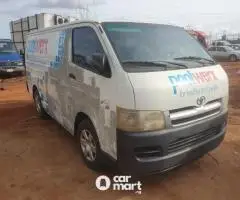 Foreign used Toyota Hiace 2007