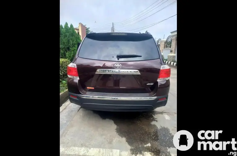 Foreign used Toyota Highlander