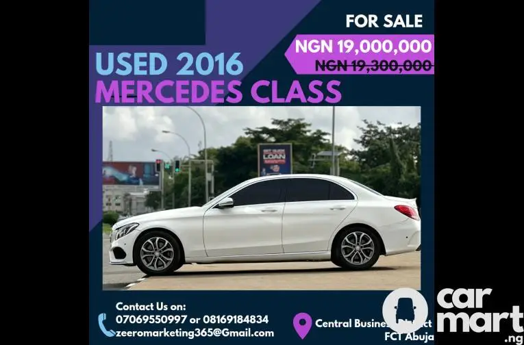 Mercedes Benz C300 2016 model