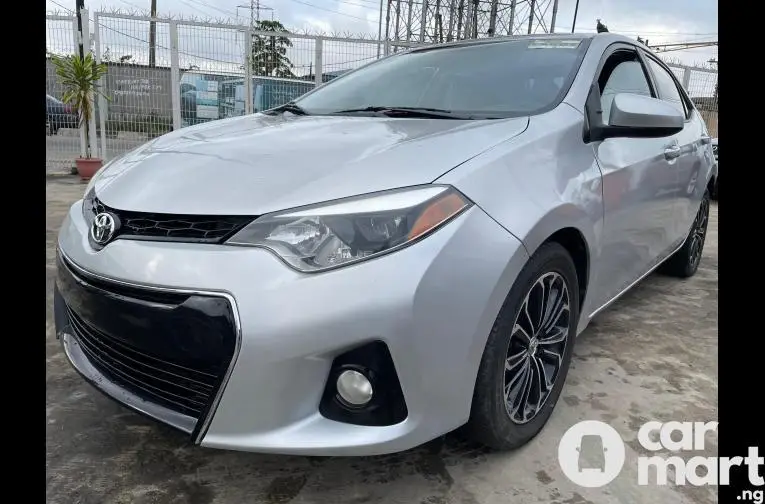 2015 Foreign-used Toyota Corolla Sport