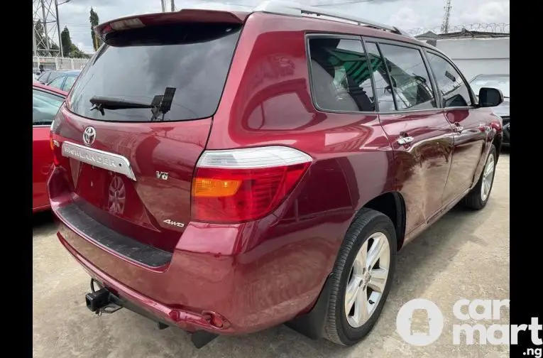 Foreign Used 2008 Toyota Highlander Limited - 5