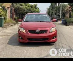 Foreign used Toyota Corolla 09